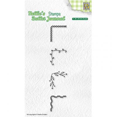 Nellie's Choice Clear Stamps - Set Of Corners